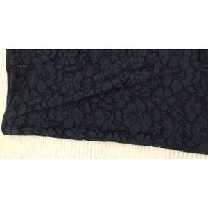 Elegant Navy blue Lace Skirt